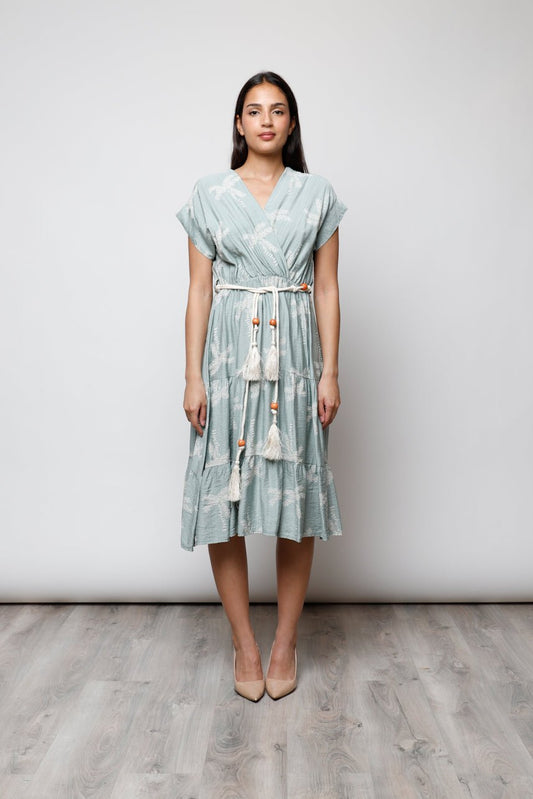 Vestido Palmeras - Maemuki