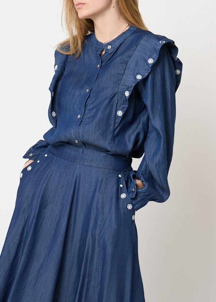 Blusa Denim